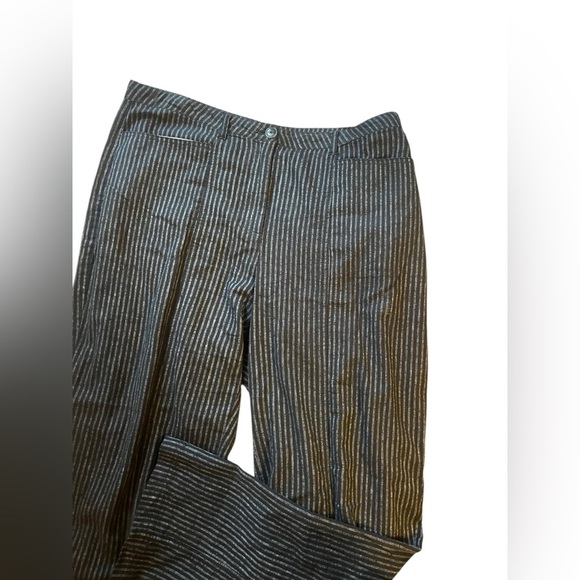 Sundance Women's Sierra Stripe Wide Leg Linen Blend Trouser Sz 12 - Picture 4 of 8